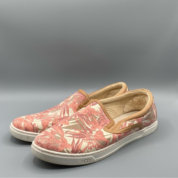 UGG Shoes - UGG Fierce Island Floral Slip-On Pink Tropical Blush